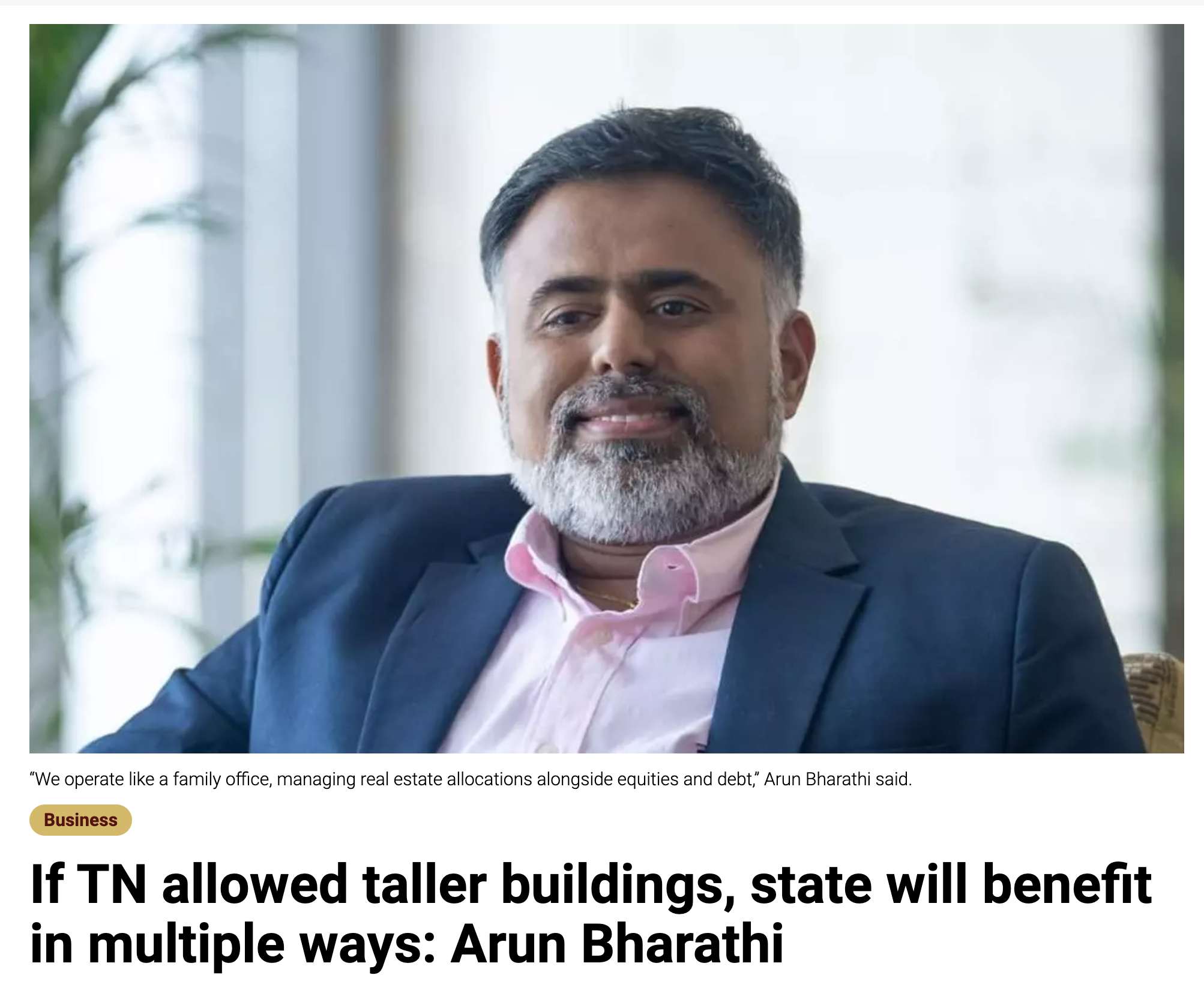 Arun Bharathi Interview